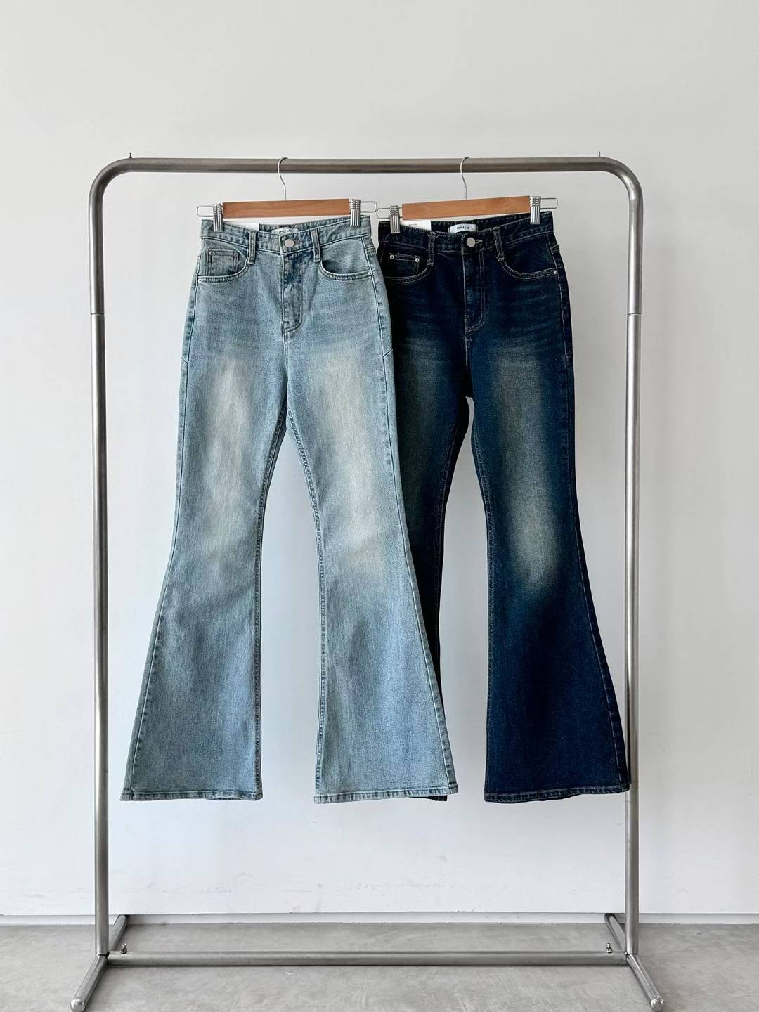 STYLE LAB韓國直郵㊣女裝新款推薦職業人氣真品25秋冬牛仔褲STYLE LAB牛仔褲圖色2左二色