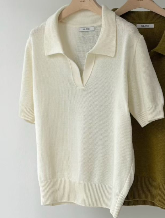 ALL OVER東大門㊣直郵女裝新品時尚休閑人氣真品針織衫羊毛ALL OVER針織衫圖色1