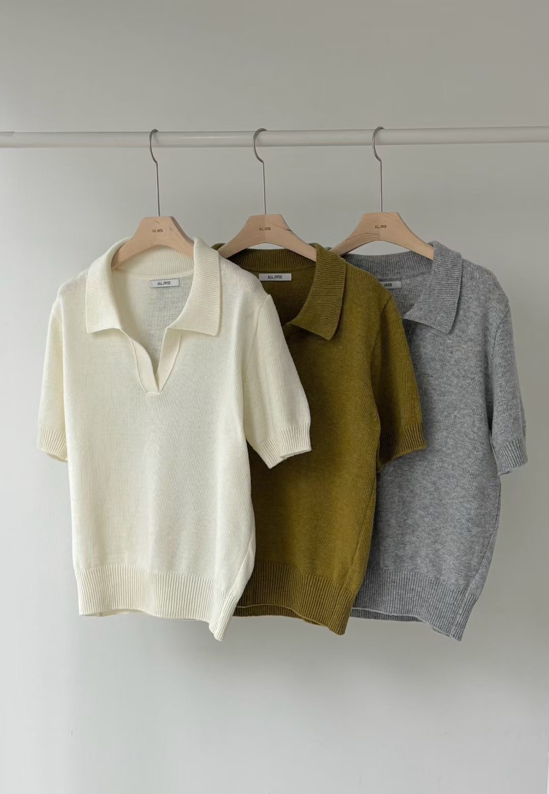 ALL OVER東大門㊣直郵女裝新品時尚休閑人氣真品針織衫羊毛ALL OVER針織衫圖色2左二色