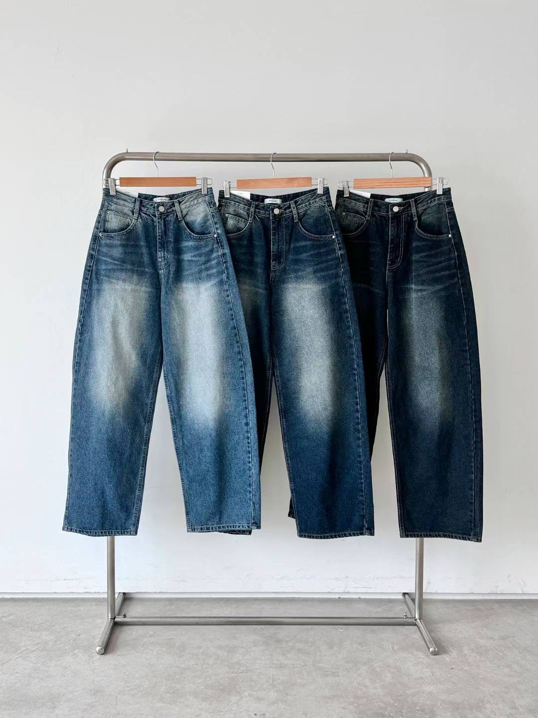 STYLE LAB東大門㊣實拍女裝新品真品人氣休閑職業推薦牛仔褲STYLE LAB牛仔褲圖色3左三色