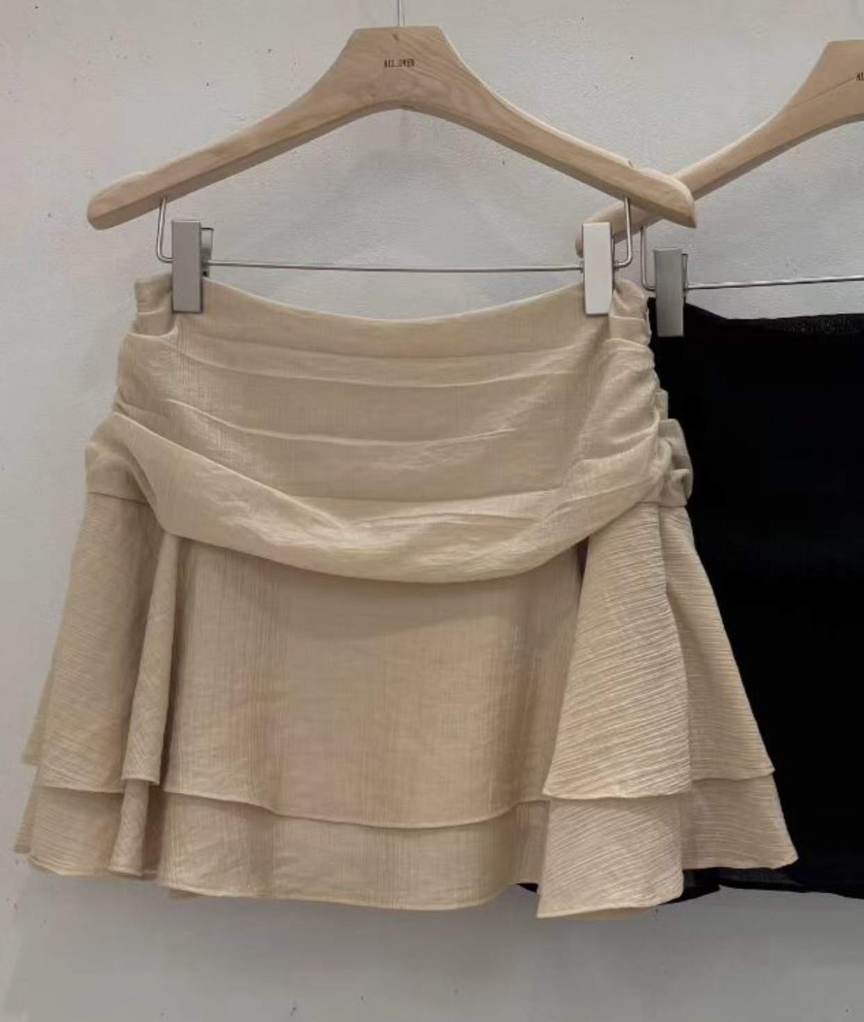 ALL OVER東大門㊣實拍女裝新品職業推薦真品時尚25秋冬短裙ALL OVER短裙圖色1