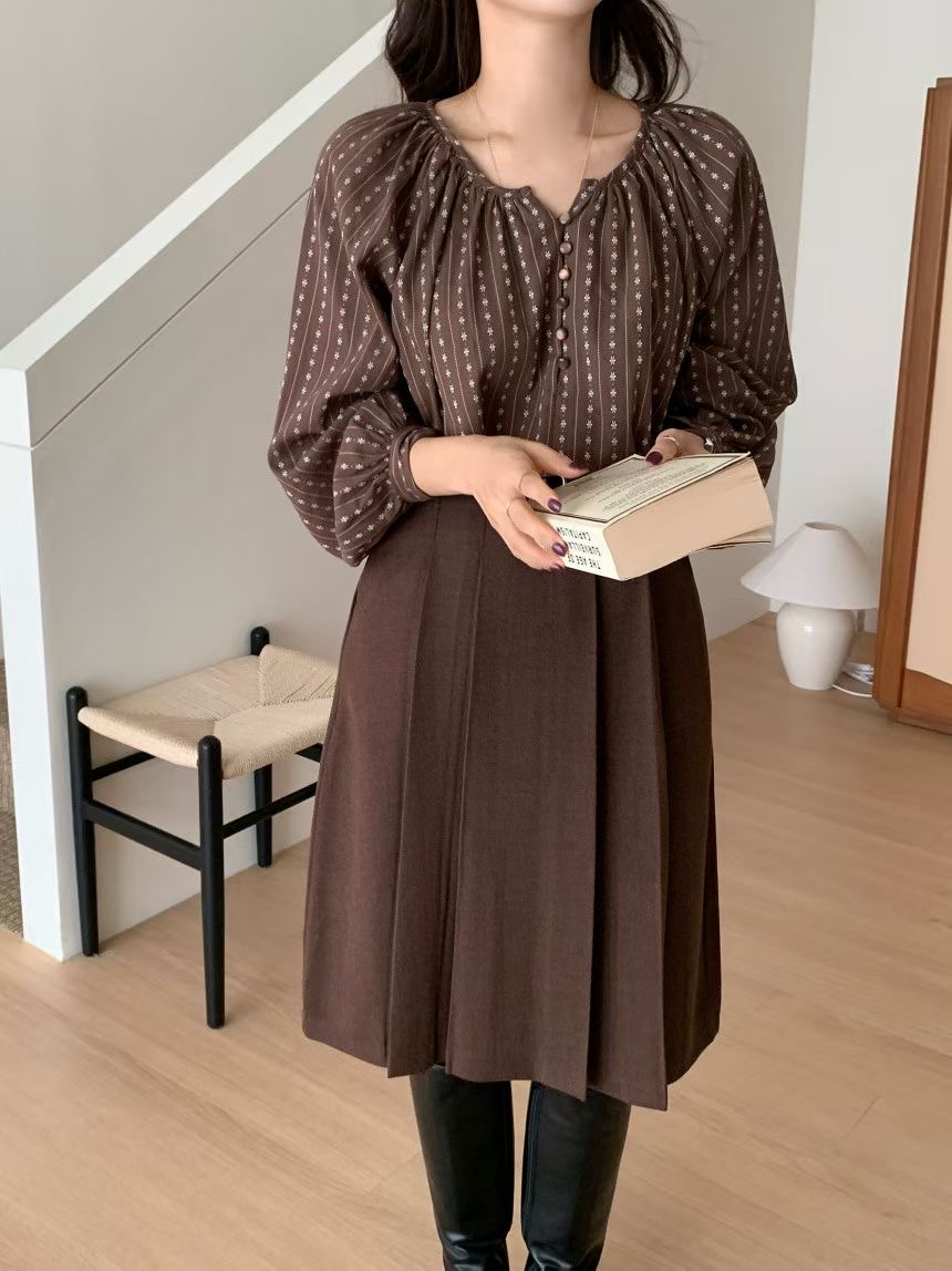 ALL OVER東大門㊣直郵女裝新品推薦25秋冬時尚真品襯衫蕾絲衫ALL OVER襯衫/蕾絲衫圖色2