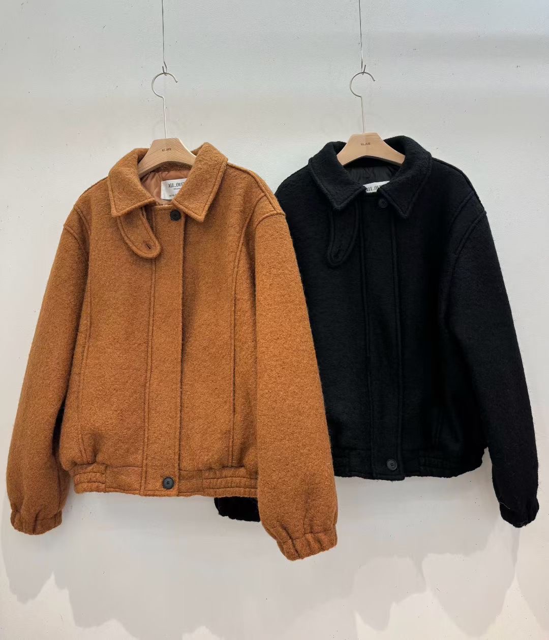 ALL OVER東大門㊣代購女裝新品推薦職業25秋冬人氣真品夾克ALL OVER夾克