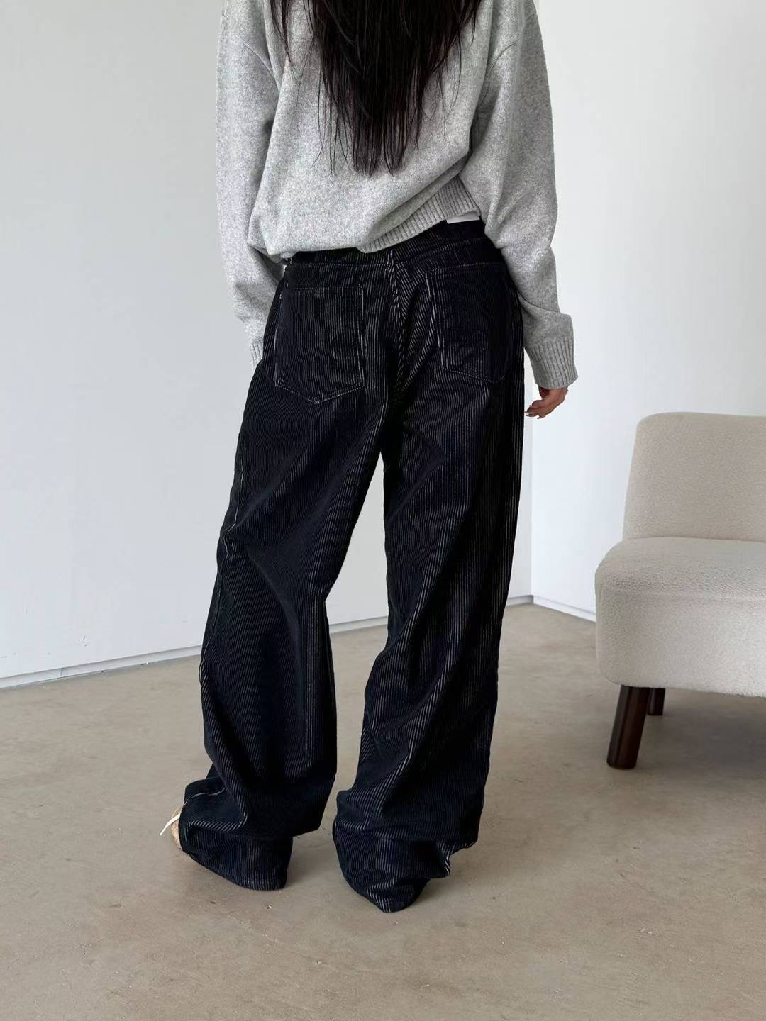 STYLE LAB韓國直郵㊣女裝新品25秋冬休閑職業推薦真品牛仔褲STYLE LAB牛仔褲