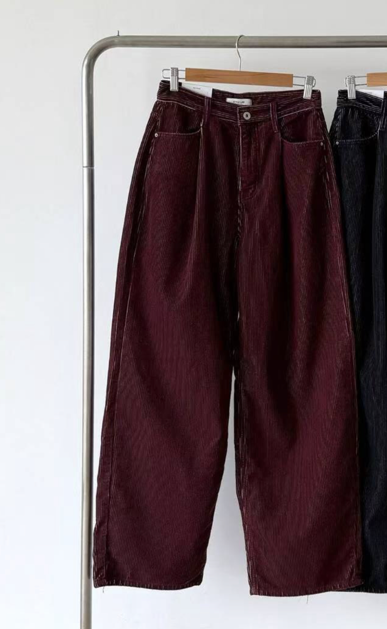 STYLE LAB韓國直郵㊣女裝新品25秋冬休閑職業推薦真品牛仔褲STYLE LAB牛仔褲圖色1