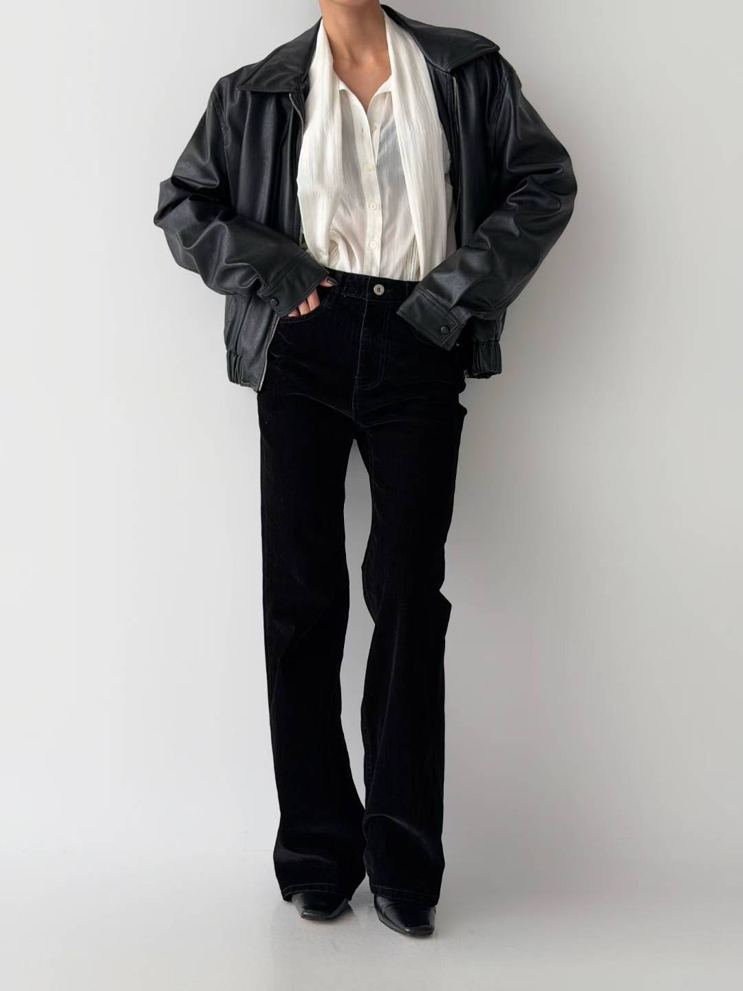 STYLE LAB東大門㊣代購女士新款推薦真品25秋冬休閑牛仔褲STYLE LAB牛仔褲