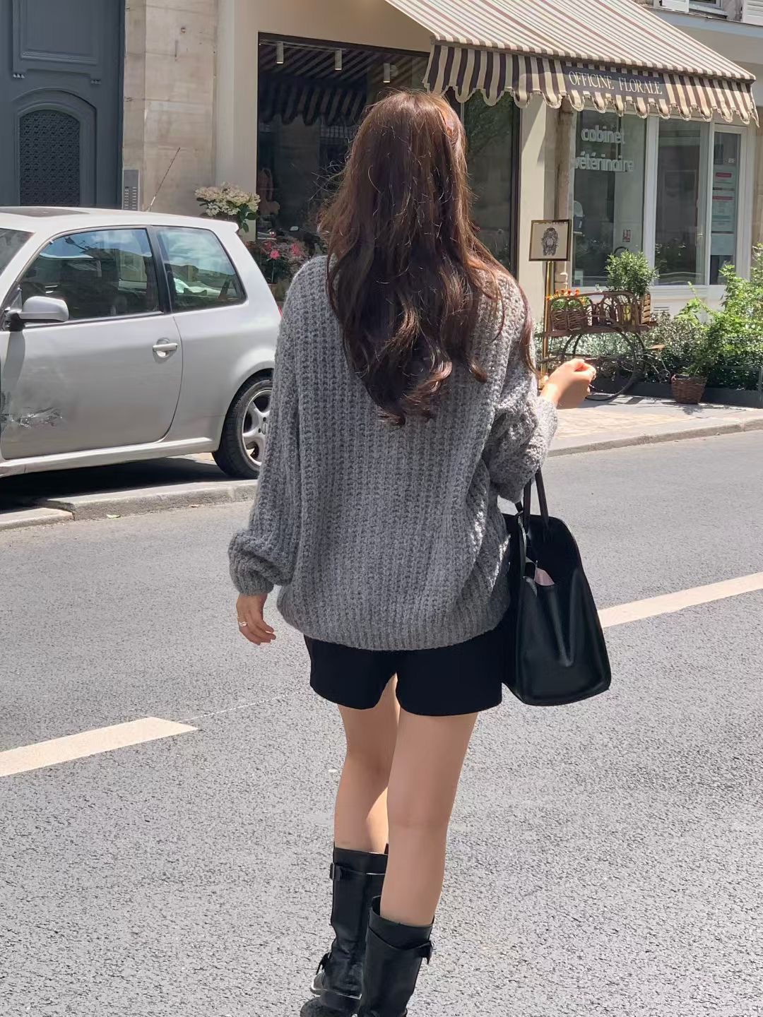 ALL OVER東大門㊣實拍女士新款熱賣推薦針織衫不含內搭開衫ALL OVER針織衫