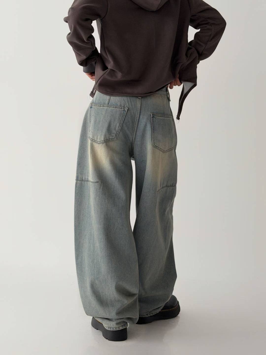 STYLE LAB東大門㊣直郵女裝新品時尚人氣職業熱賣休閑牛仔褲STYLE LAB牛仔褲