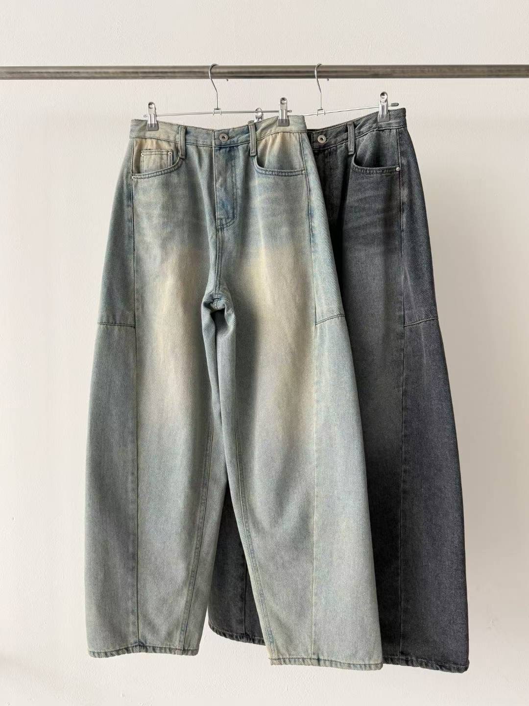 STYLE LAB東大門㊣直郵女裝新品時尚人氣職業熱賣休閑牛仔褲STYLE LAB牛仔褲圖色2左二色