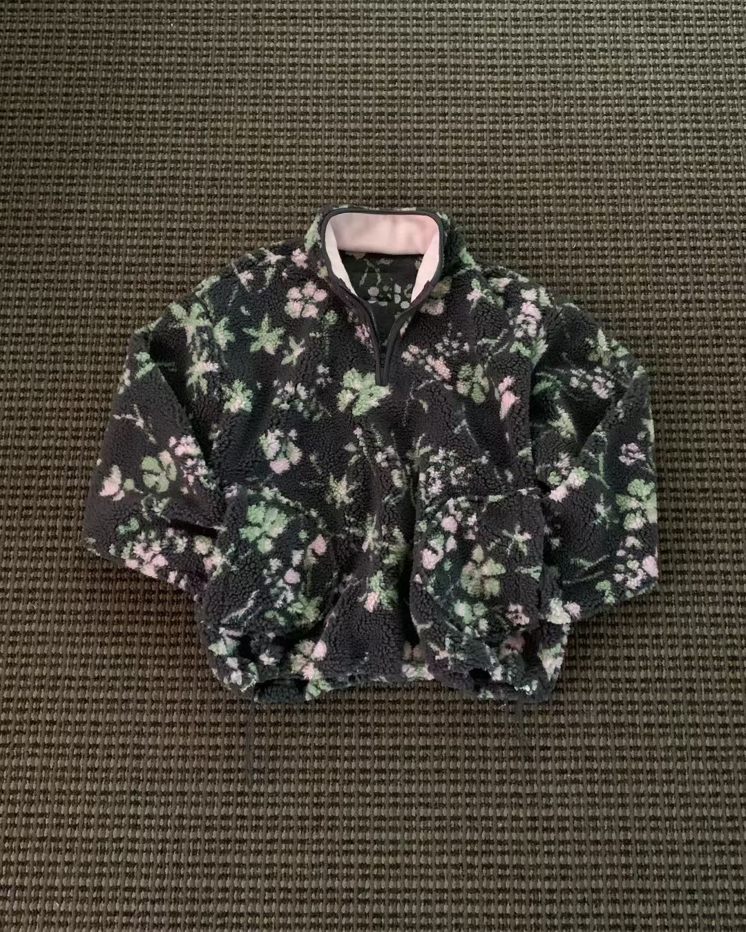 ALL OVER韓國代購㊣女裝新款真品時尚人氣休閑職業25秋冬夾克ALL OVER夾克圖色1