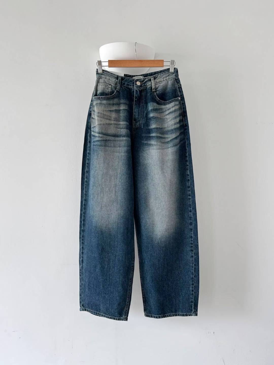 STYLE LAB韓國直郵㊣女士新款熱賣人氣推薦時尚休閑牛仔褲STYLE LAB牛仔褲圖色1