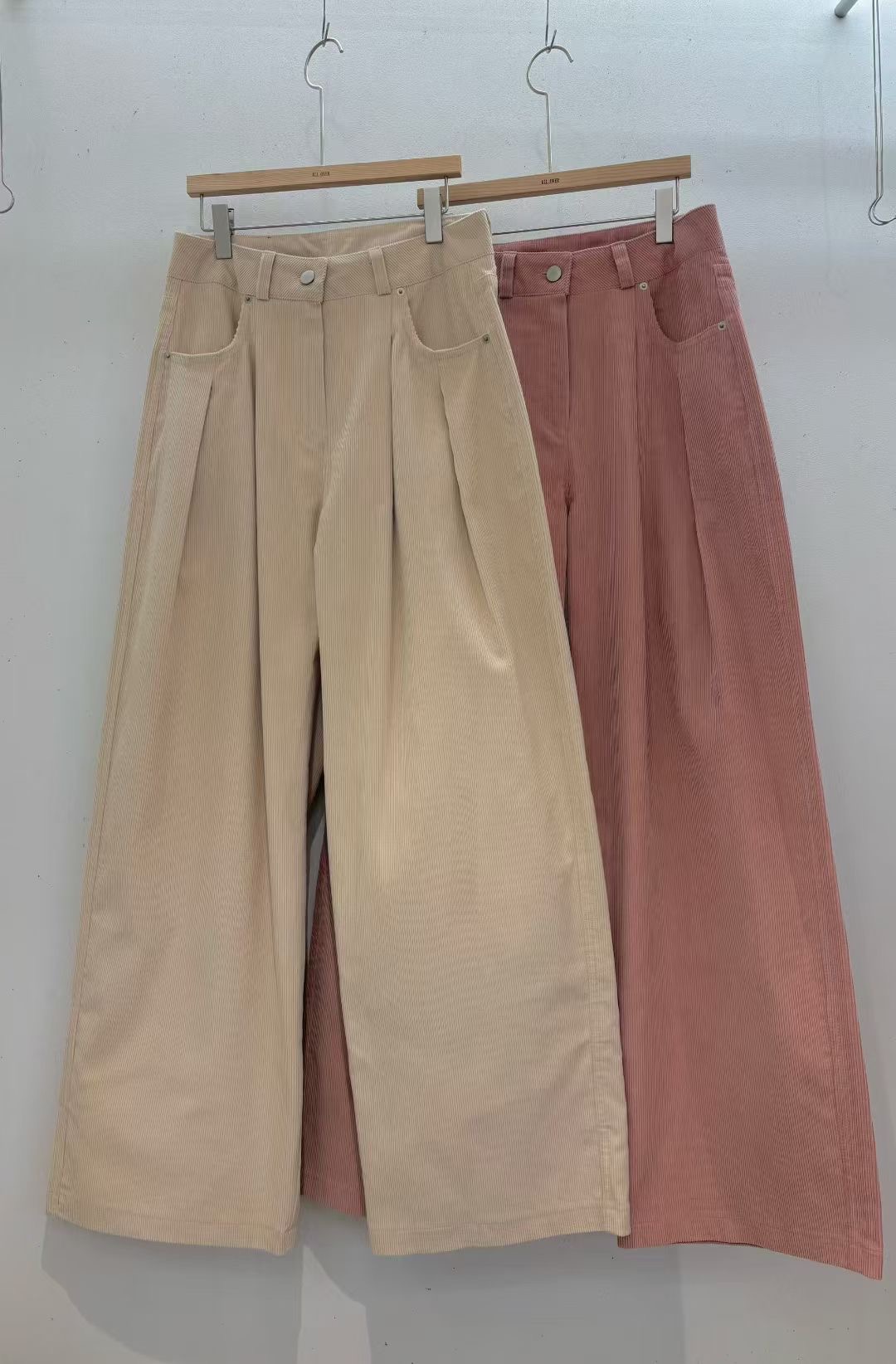 ALL OVER東大門㊣代購女裝新品休閑25秋冬時尚職業熱賣牛仔褲ALL OVER牛仔褲