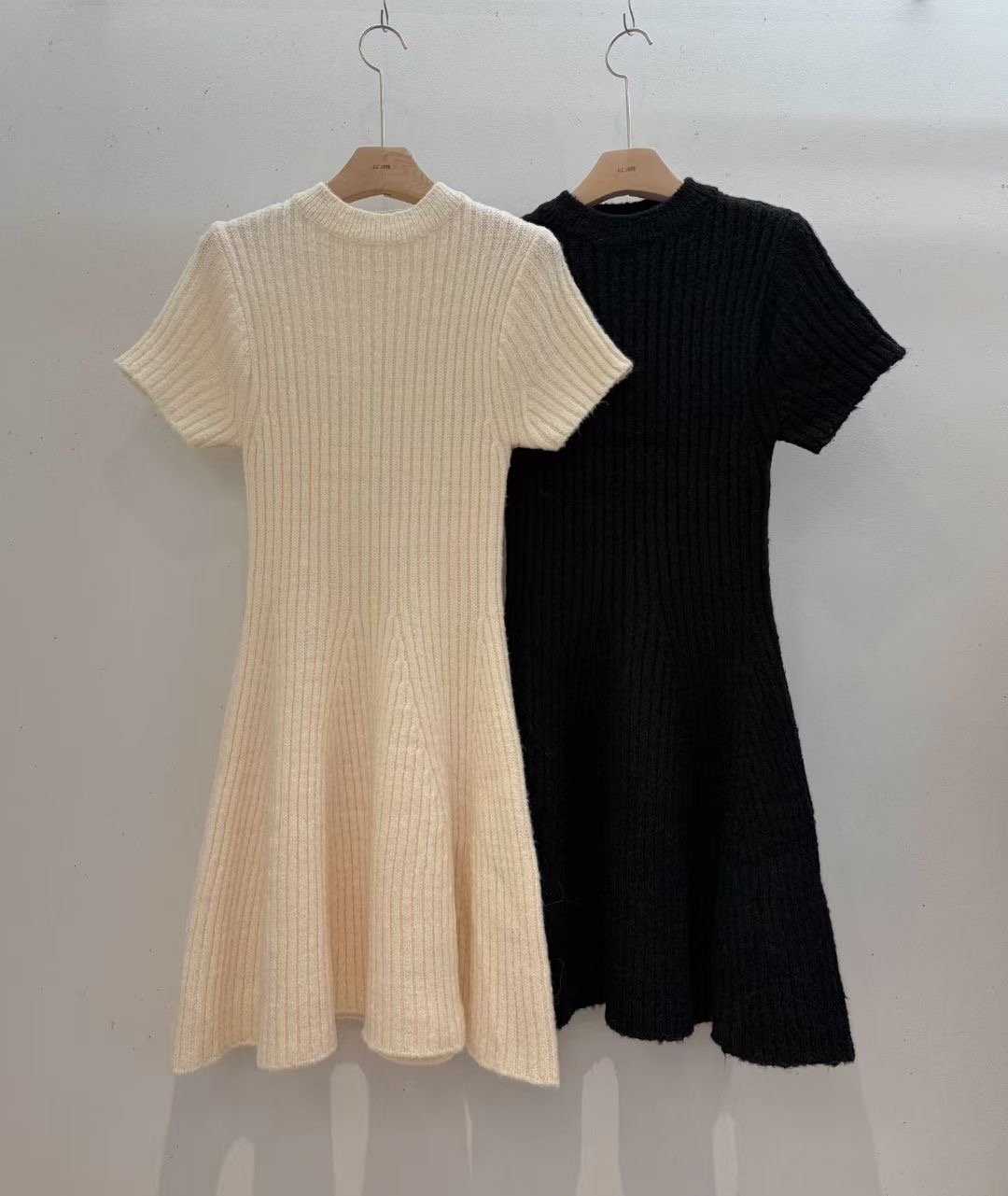 ALL OVER東大門㊣代購女裝新品職業休閑真品25秋冬推薦連衣裙ALL OVER連衣裙