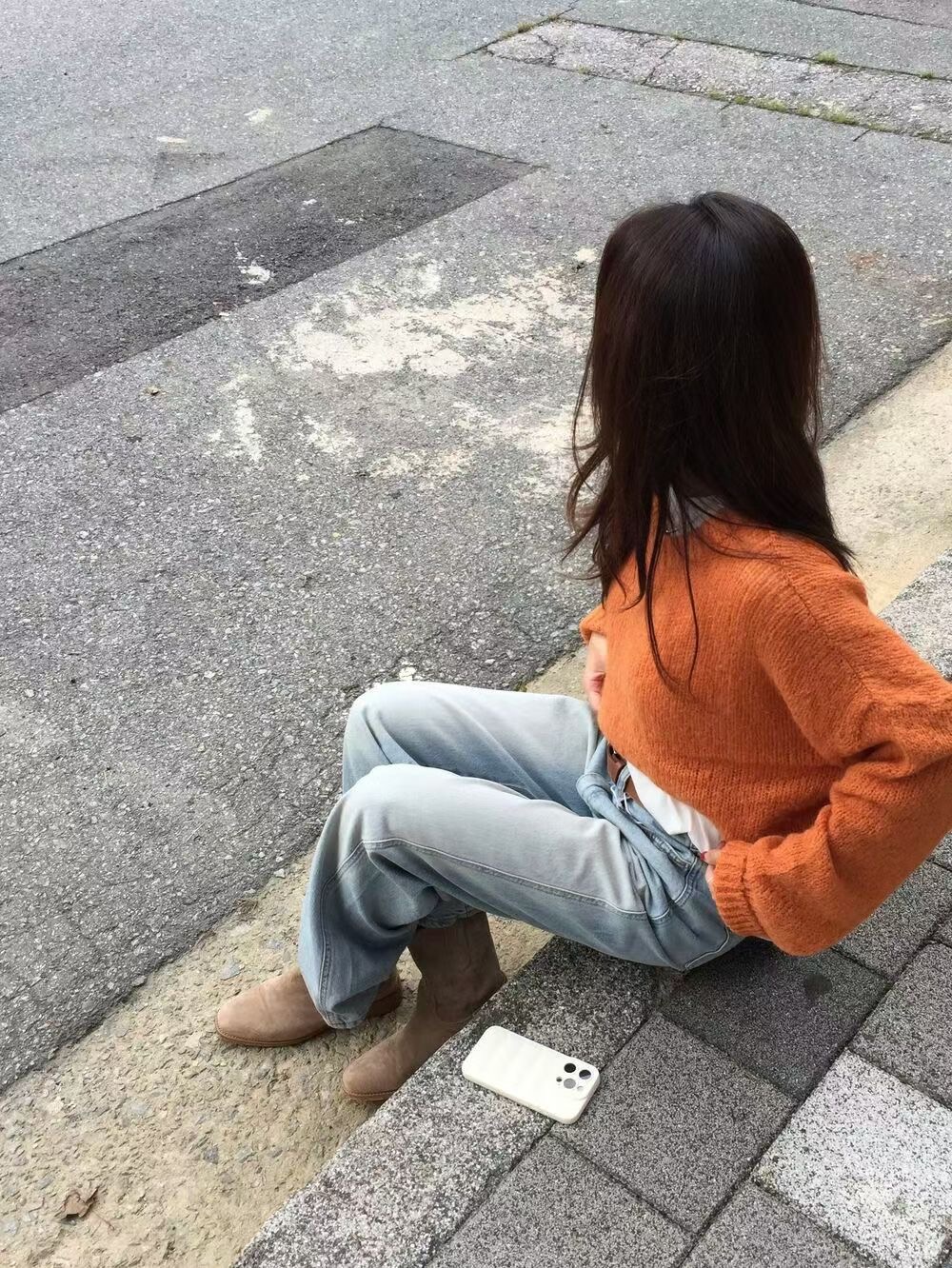 ALL OVER東大門㊣實拍女士新款25秋冬熱賣時尚職業休閑針織衫ALL OVER針織衫