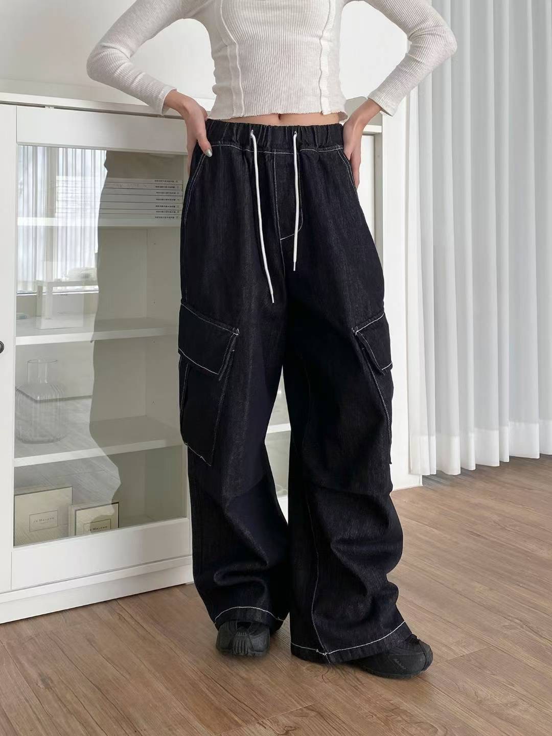 STYLE LAB東大門㊣直郵女裝新款推薦休閑人氣時尚25秋冬牛仔褲STYLE LAB牛仔褲