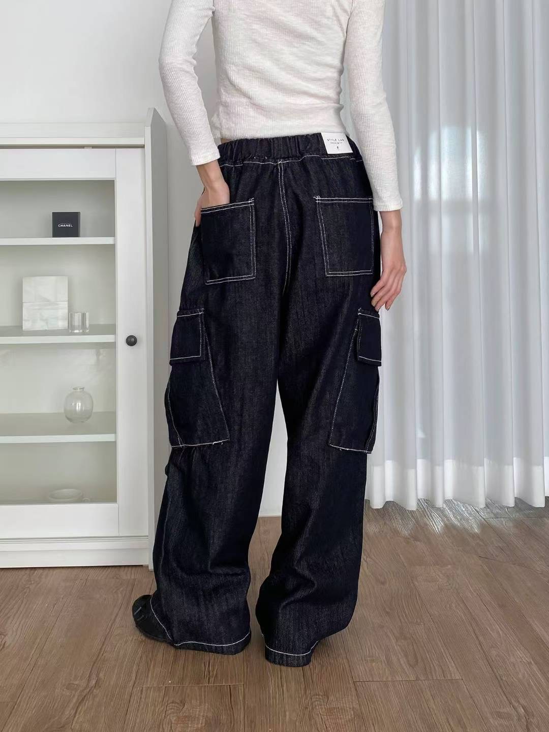 STYLE LAB東大門㊣直郵女裝新款推薦休閑人氣時尚25秋冬牛仔褲STYLE LAB牛仔褲