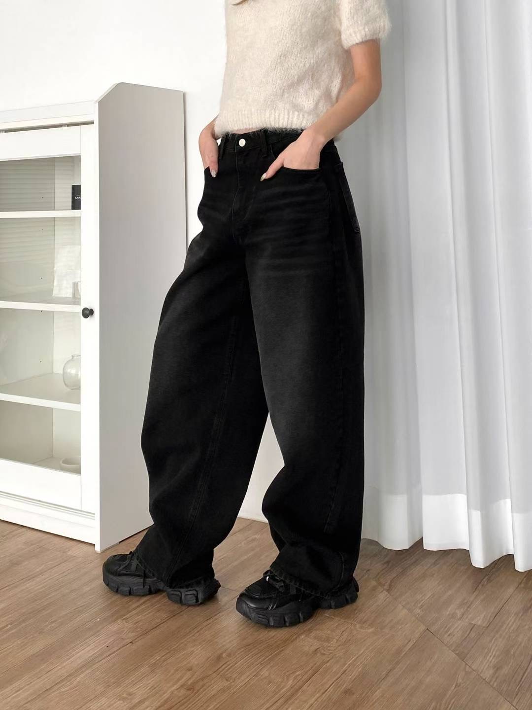 STYLE LAB韓國直郵㊣女士新款25秋冬真品熱賣休閑人氣牛仔褲STYLE LAB牛仔褲