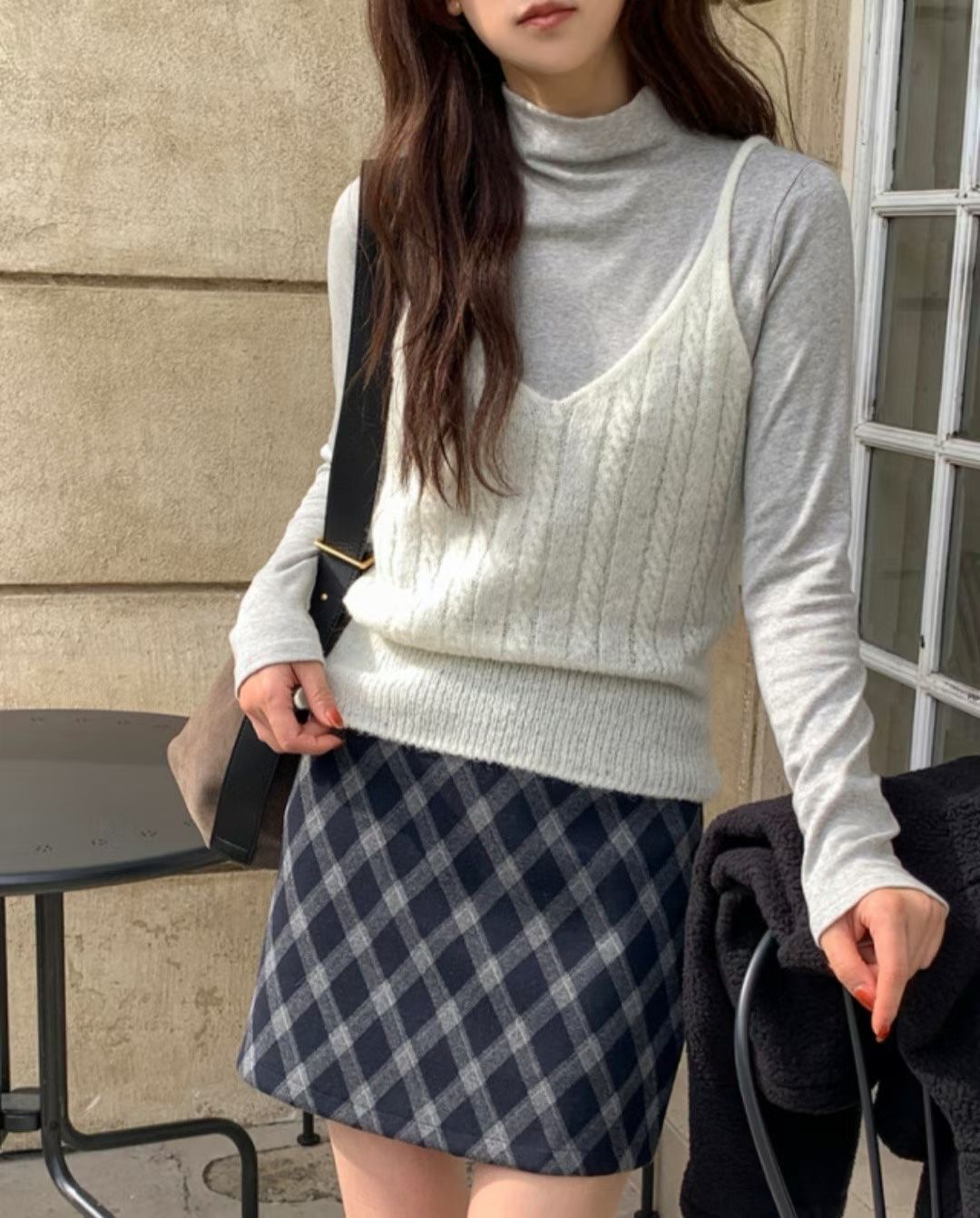 ALL OVER東大門㊣代購女士新品推薦熱賣職業吊帶背心不含內搭ALL OVER吊帶/背心