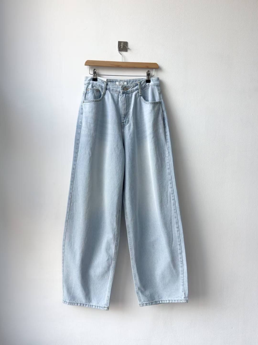 STYLE LAB韓國代購㊣女士新款人氣職業25秋冬時尚推薦牛仔褲STYLE LAB牛仔褲圖色1