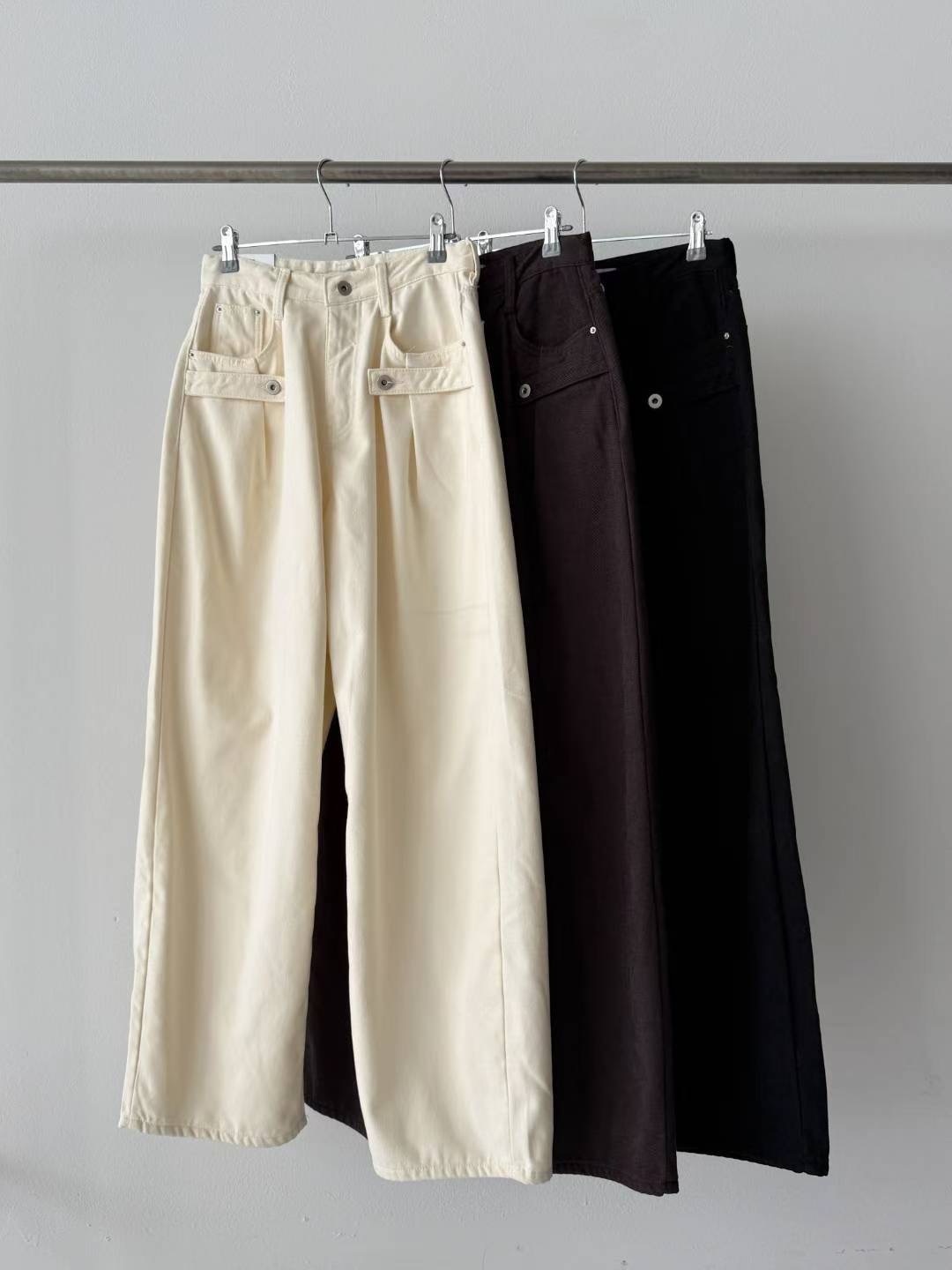 STYLE LAB韓國代購㊣女裝新品時尚推薦真品職業人氣牛仔褲STYLE LAB牛仔褲圖色3左三色