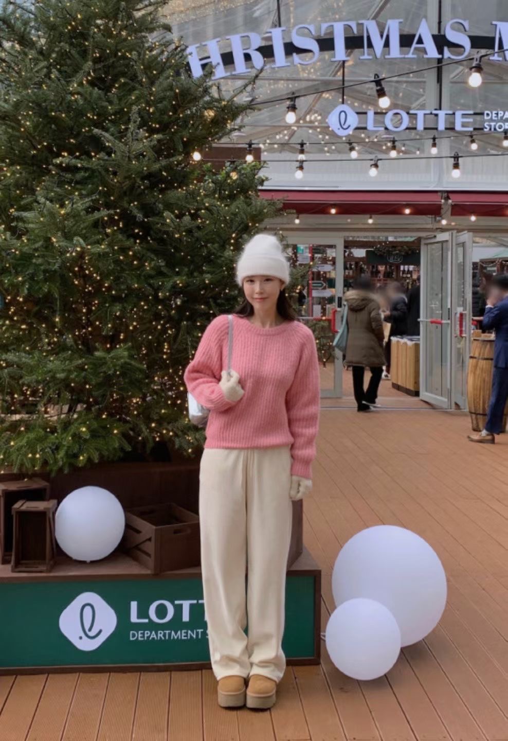 ALL OVER韓國直郵㊣女士新品職業熱賣時尚真品人氣休閑休閑褲ALL OVER休閑褲圖色3