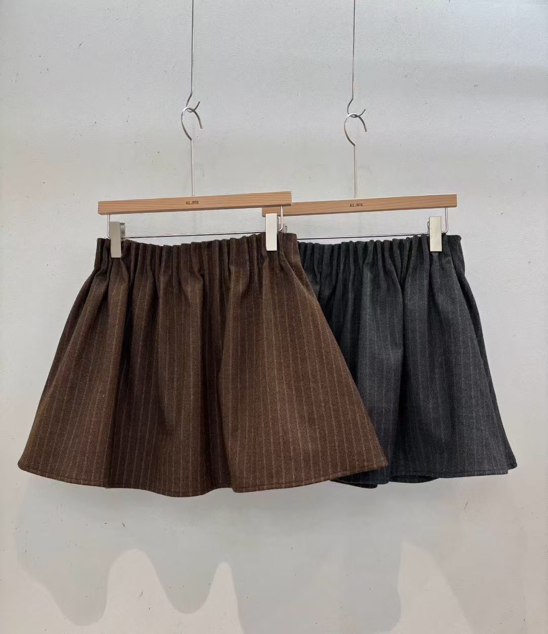 ALL OVER韓國代購㊣女士新品休閑熱賣時尚人氣推薦職業短裙ALL OVER短裙