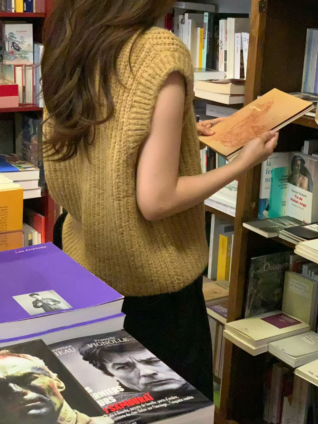 ALL OVER東大門㊣代購女裝新款熱賣休閑推薦25秋冬吊帶背心V領ALL OVER吊帶/背心