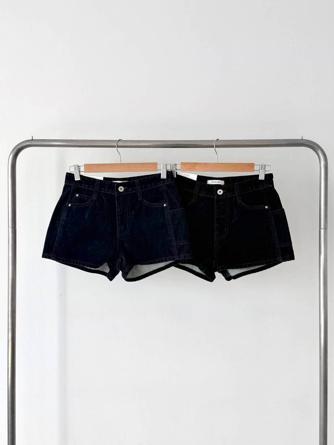 STYLE LAB東大門㊣直郵女士新品職業人氣熱賣25秋冬真品短褲STYLE LAB短褲圖色2左二色