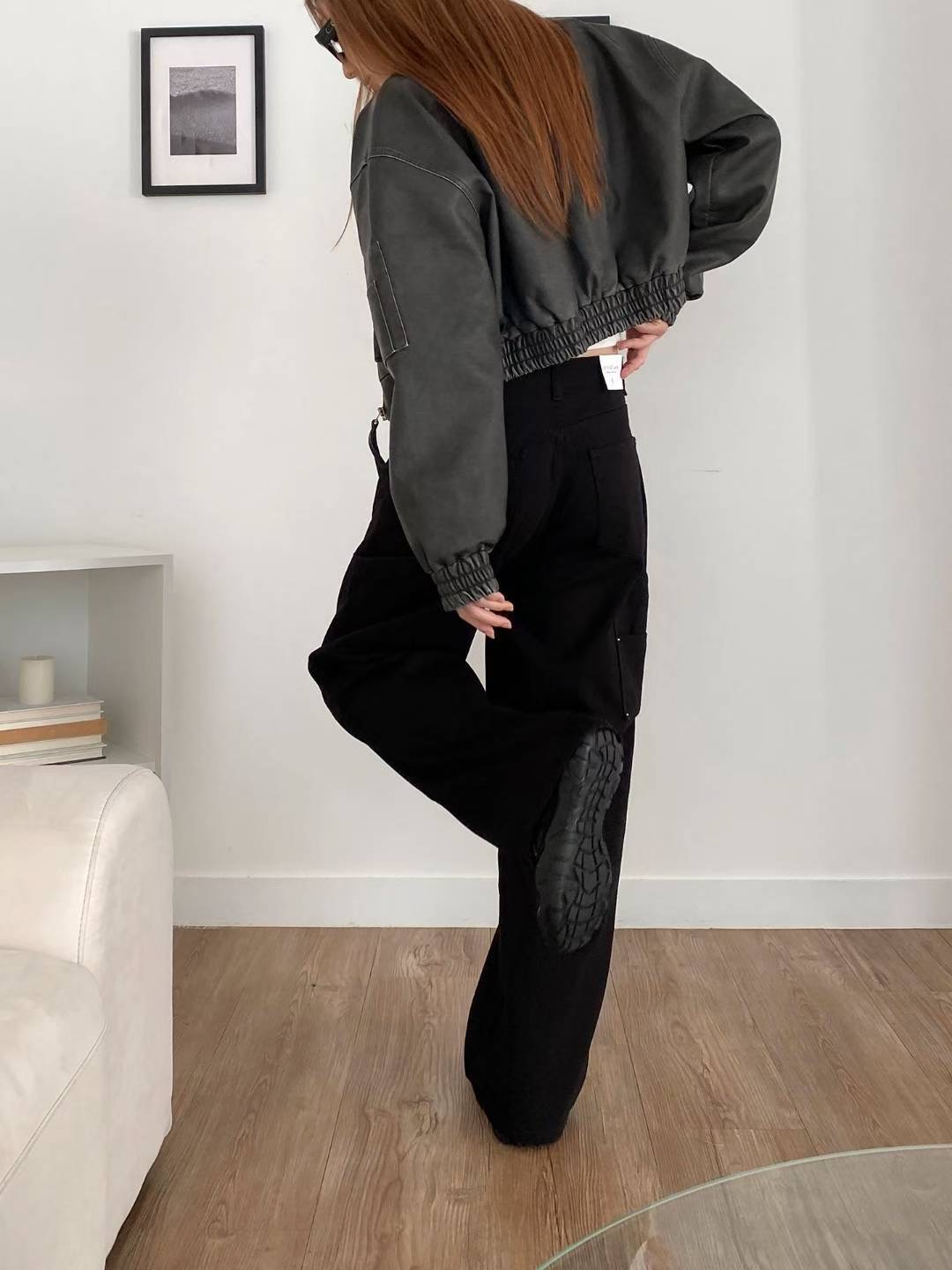 STYLE LAB韓國代購㊣女裝新款職業休閑時尚熱賣真品牛仔褲STYLE LAB牛仔褲