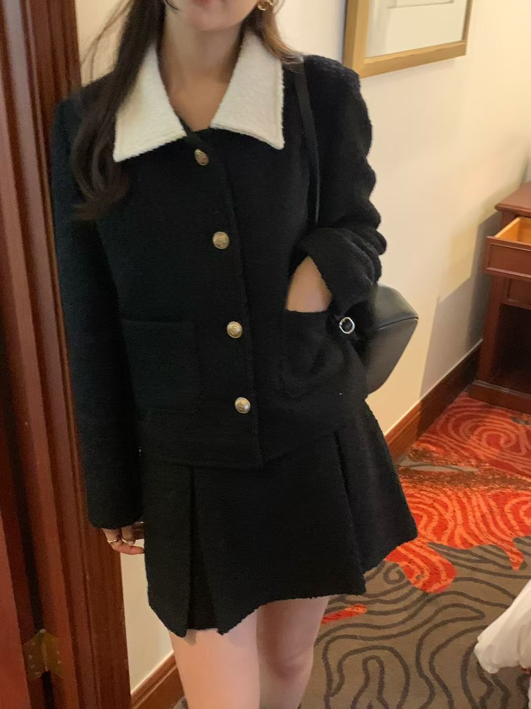 ALL OVER東大門㊣實拍女士新品熱賣人氣職業時尚真品休閑夾克ALL OVER夾克