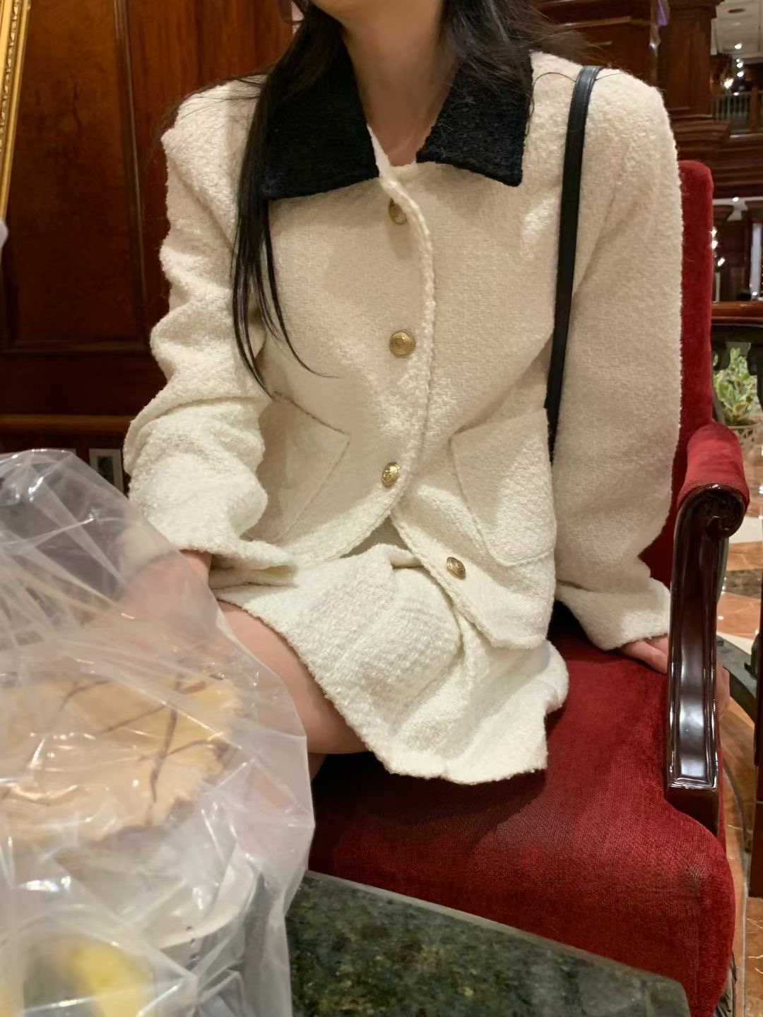 ALL OVER東大門㊣實拍女士新品熱賣人氣職業時尚真品休閑夾克ALL OVER夾克圖色1