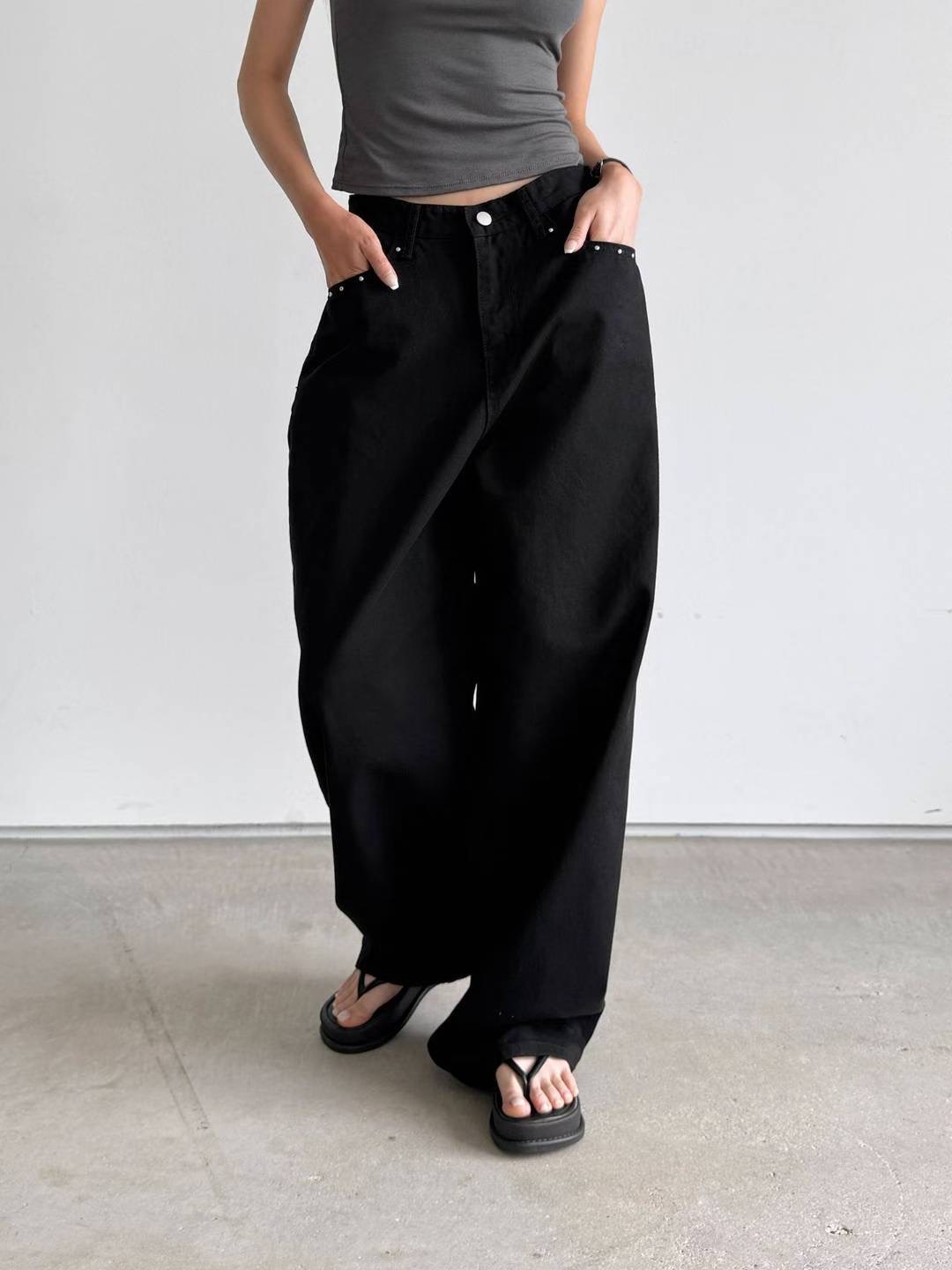 STYLE LAB東大門㊣實拍女裝新品真品職業休閑熱賣推薦牛仔褲STYLE LAB牛仔褲