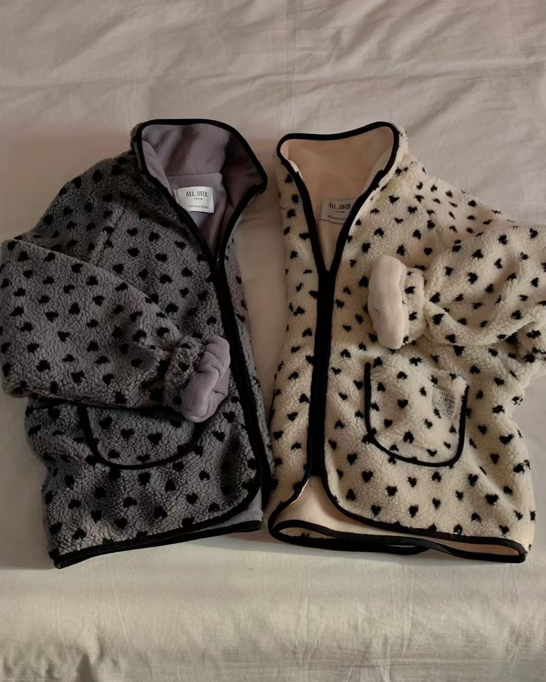 ALL OVER東大門㊣代購女裝新款推薦時尚熱賣職業25秋冬夾克拉鏈ALL OVER夾克