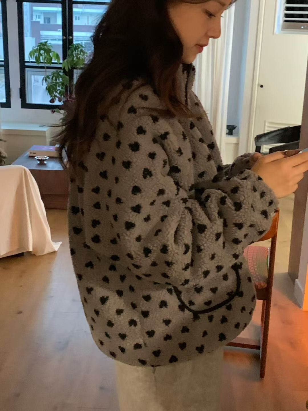 ALL OVER東大門㊣代購女裝新款推薦時尚熱賣職業25秋冬夾克拉鏈ALL OVER夾克