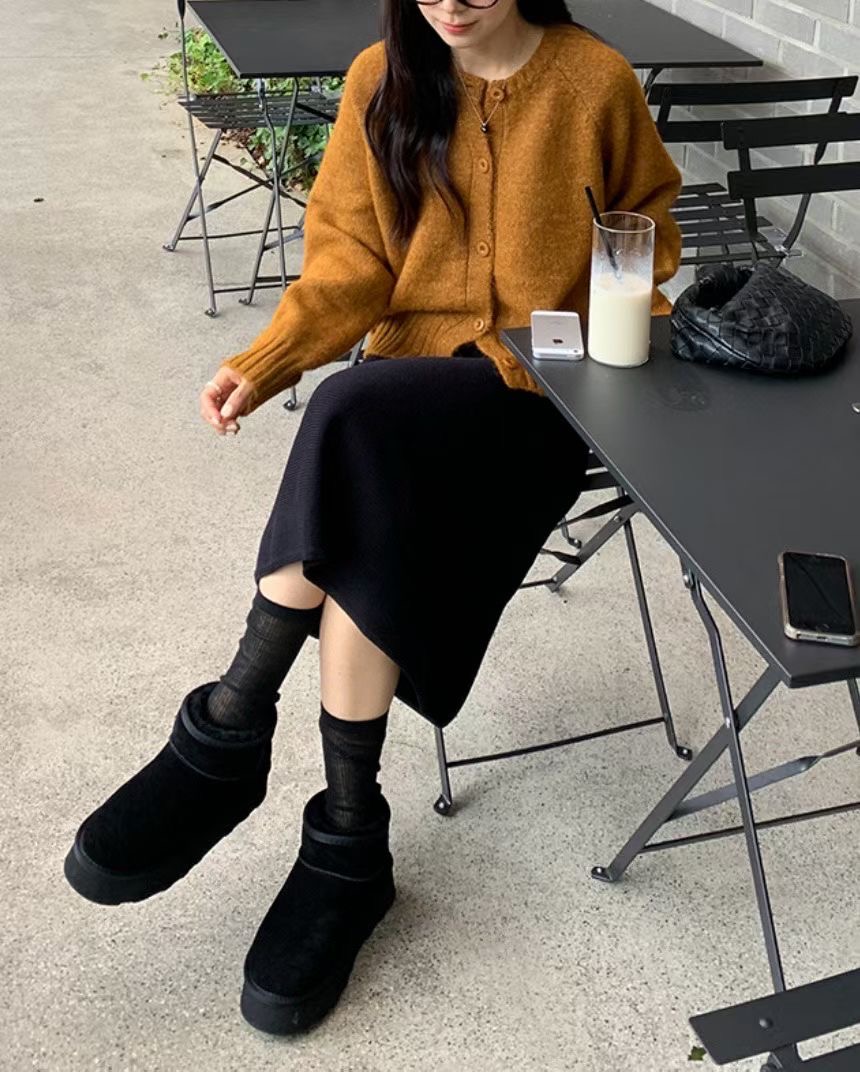 ALL OVER東大門㊣直郵女士新款人氣推薦25秋冬半身裙中短裙ALL OVER半身裙/中短裙