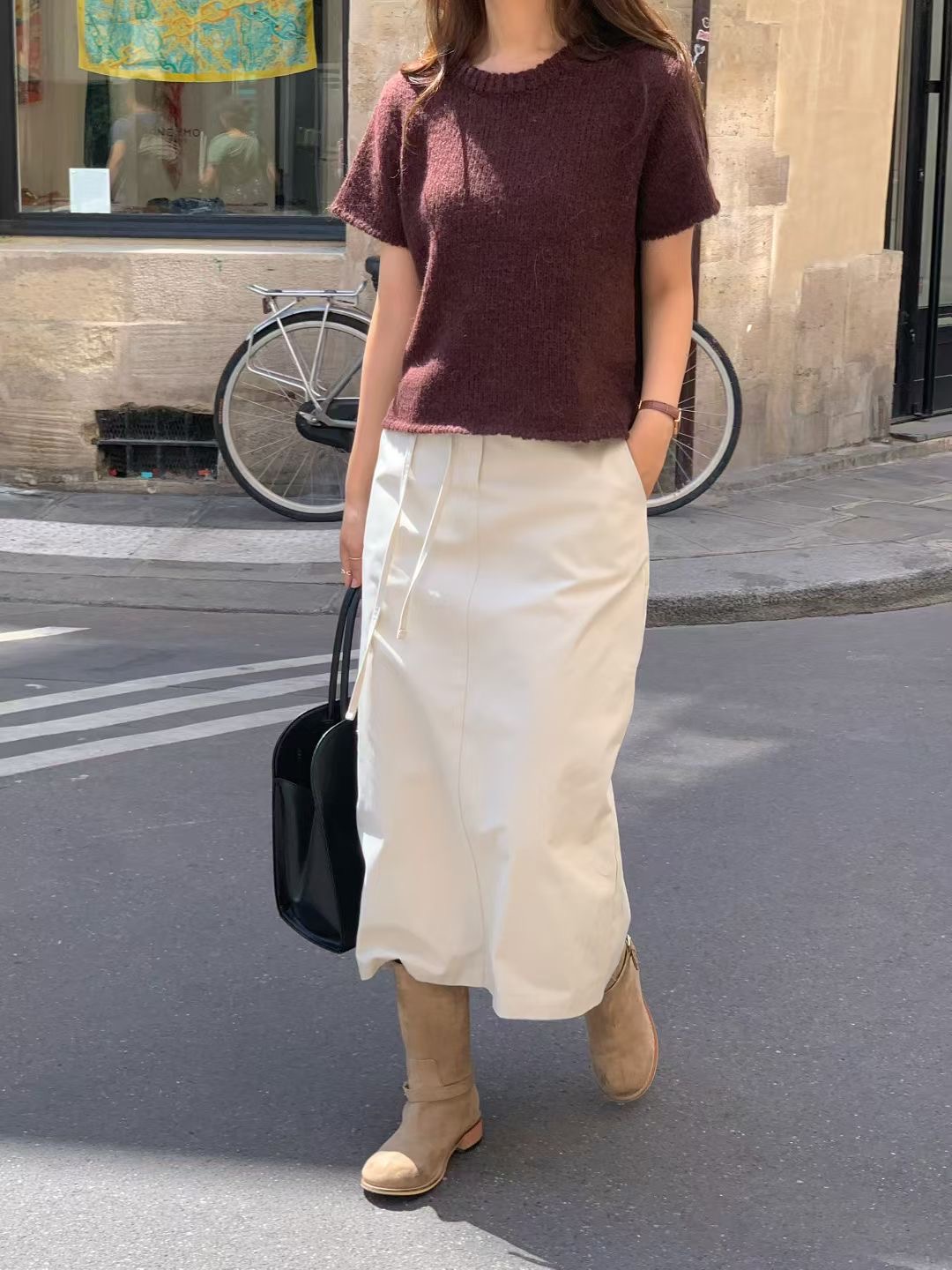 ALL OVER東大門㊣代購女裝新品人氣熱賣真品時尚針織衫圓領ALL OVER針織衫