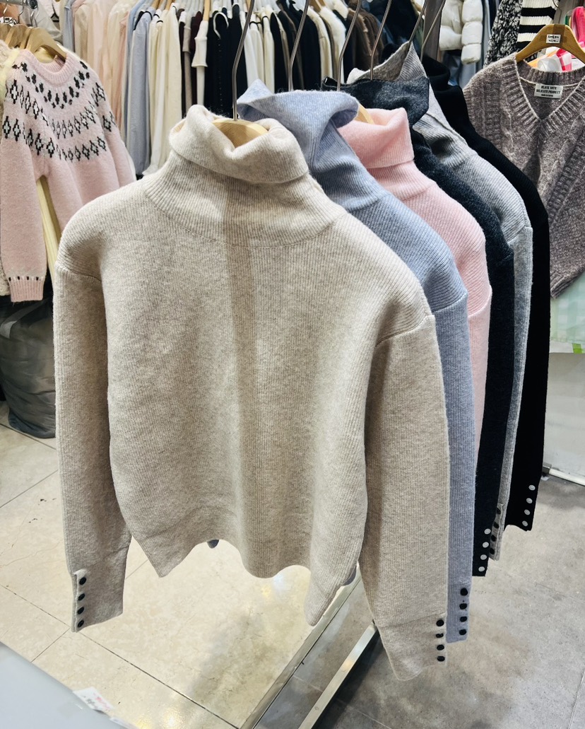 BLACK NOTE東大門㊣代購女士新品推薦職業時尚熱賣人氣針織衫BLACK NOTE針織衫