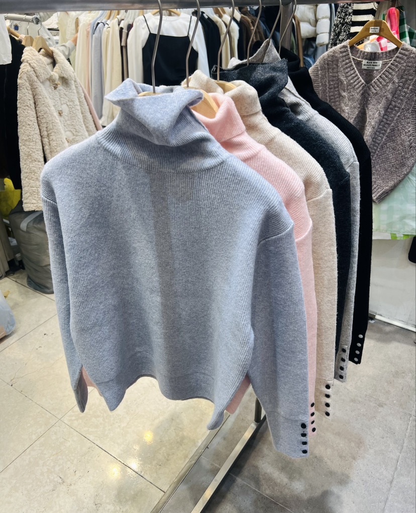 BLACK NOTE東大門㊣代購女士新品推薦職業時尚熱賣人氣針織衫BLACK NOTE針織衫