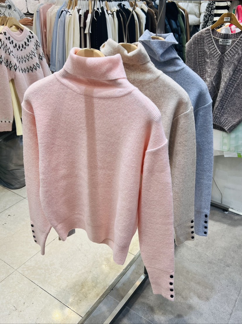 BLACK NOTE東大門㊣代購女士新品推薦職業時尚熱賣人氣針織衫BLACK NOTE針織衫