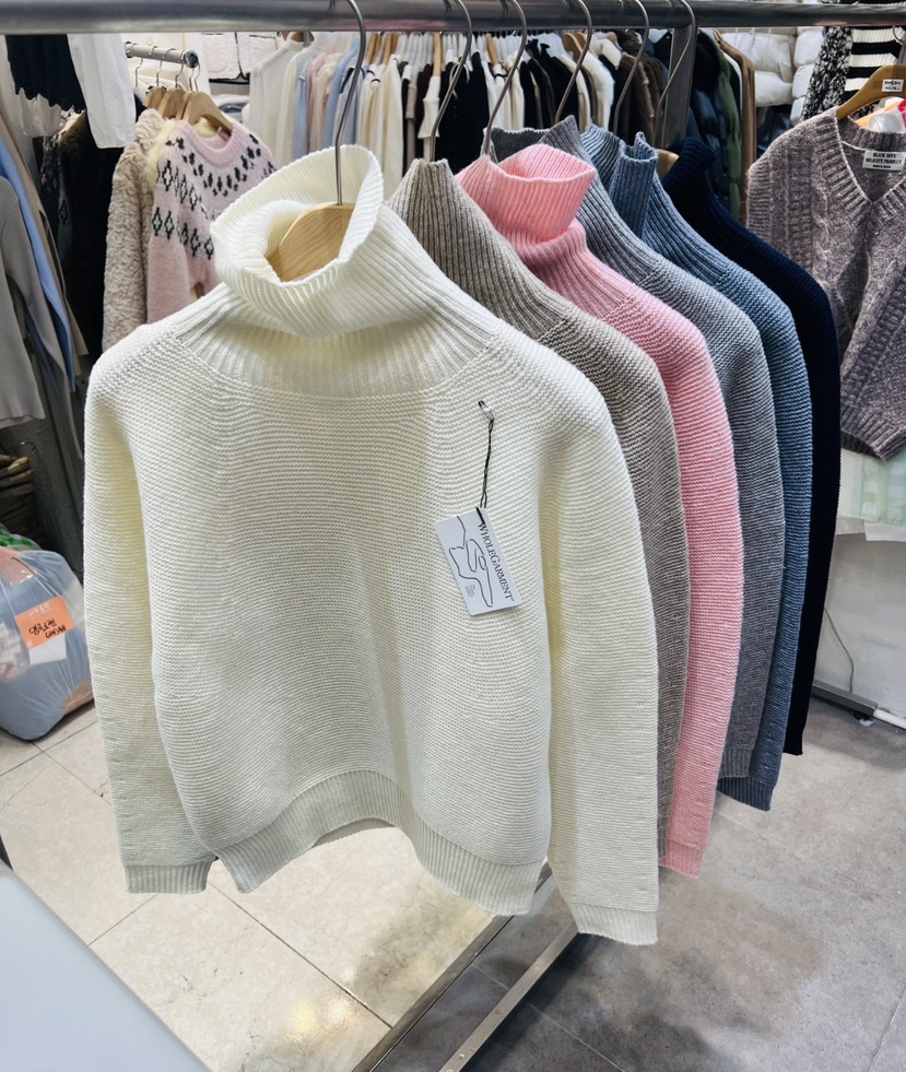 BLACK NOTE東大門㊣直郵女士新款時尚推薦人氣25秋冬針織衫BLACK NOTE針織衫