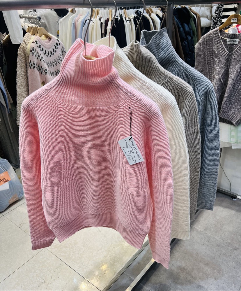 BLACK NOTE東大門㊣直郵女士新款時尚推薦人氣25秋冬針織衫BLACK NOTE針織衫