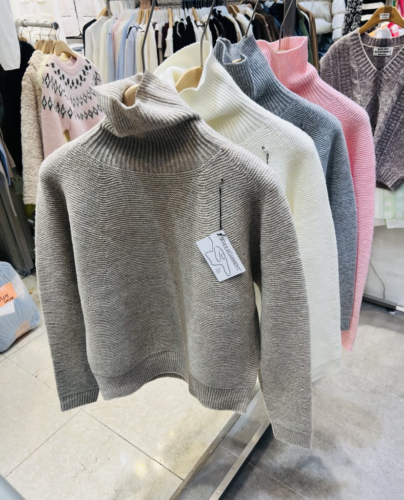 BLACK NOTE東大門㊣直郵女士新款時尚推薦人氣25秋冬針織衫BLACK NOTE針織衫