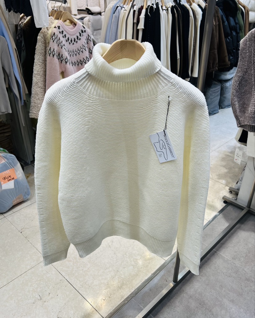 BLACK NOTE東大門㊣直郵女士新款時尚推薦人氣25秋冬針織衫BLACK NOTE針織衫圖色1