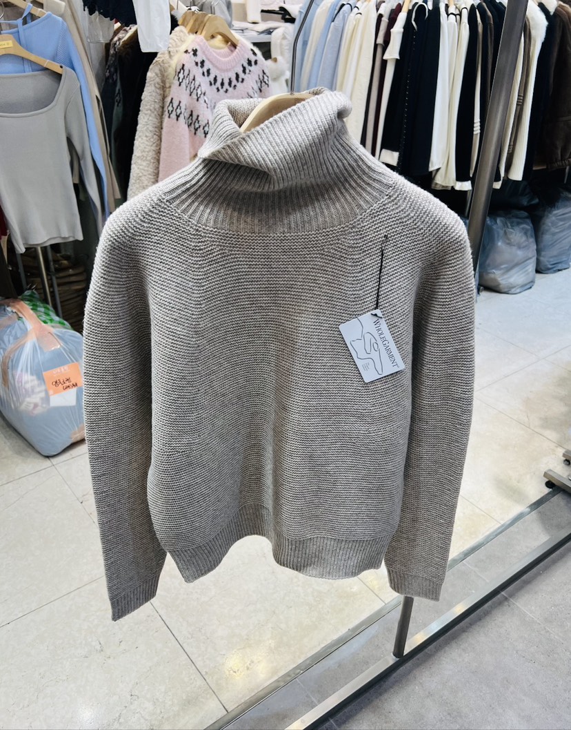 BLACK NOTE東大門㊣直郵女士新款時尚推薦人氣25秋冬針織衫BLACK NOTE針織衫圖色2