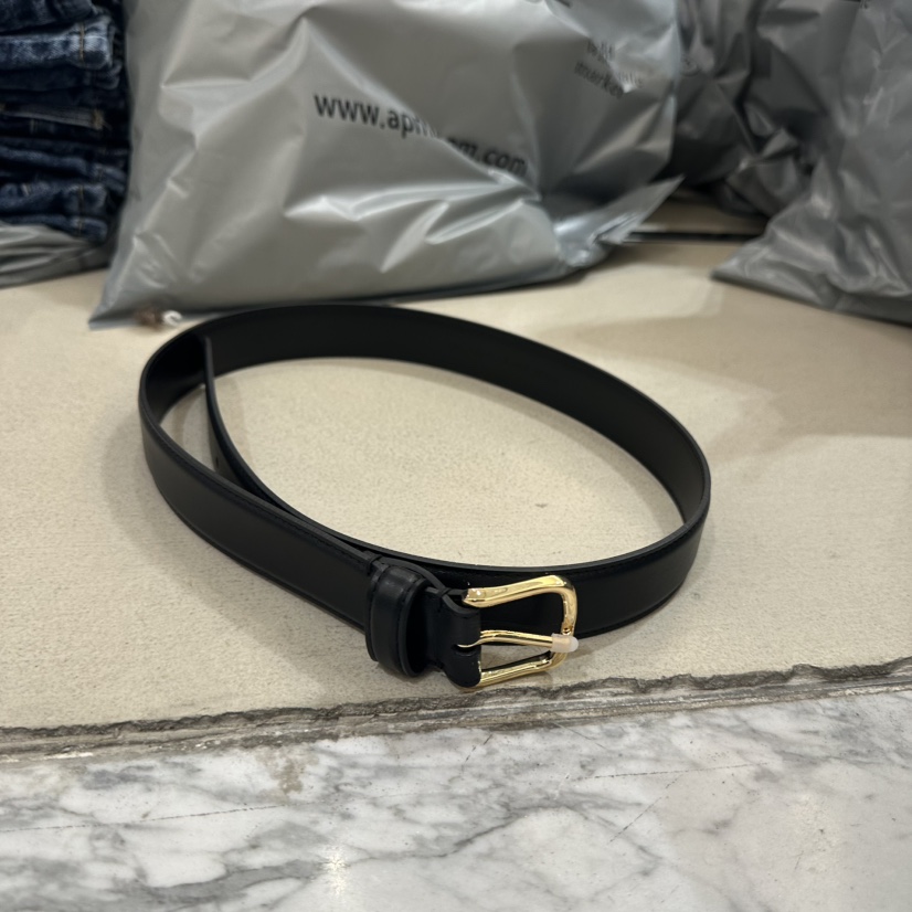 OUTFIT東大門㊣代購女士新品休閑職業推薦人氣時尚腰帶腰帶OUTFIT腰帶圖色2黑色