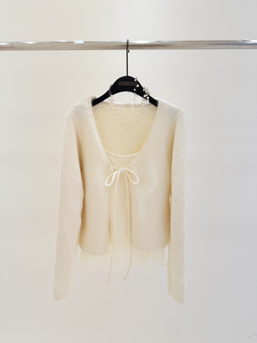 CORAL東大門㊣直郵女裝新品職業休閑真品推薦熱賣人氣針織衫CORAL針織衫圖色2