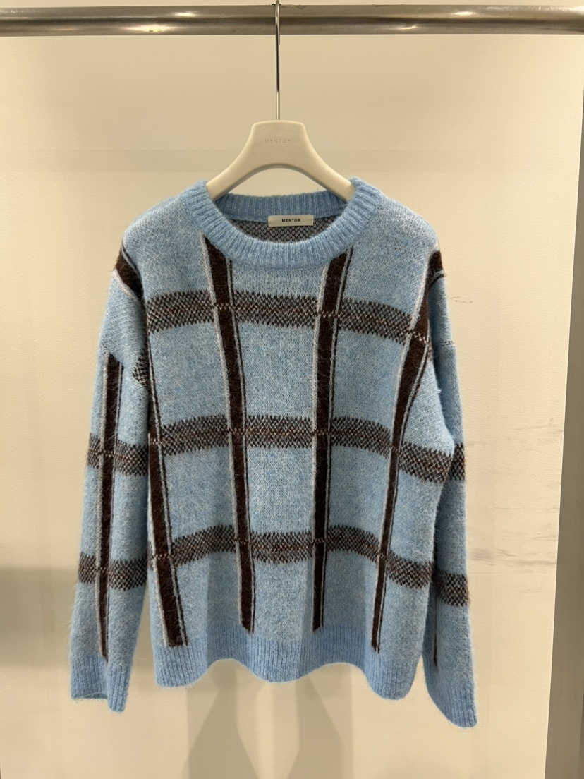MENTOR東大門㊣代購女裝新品職業時尚推薦25秋冬休閑針織衫MENTOR針織衫圖色1