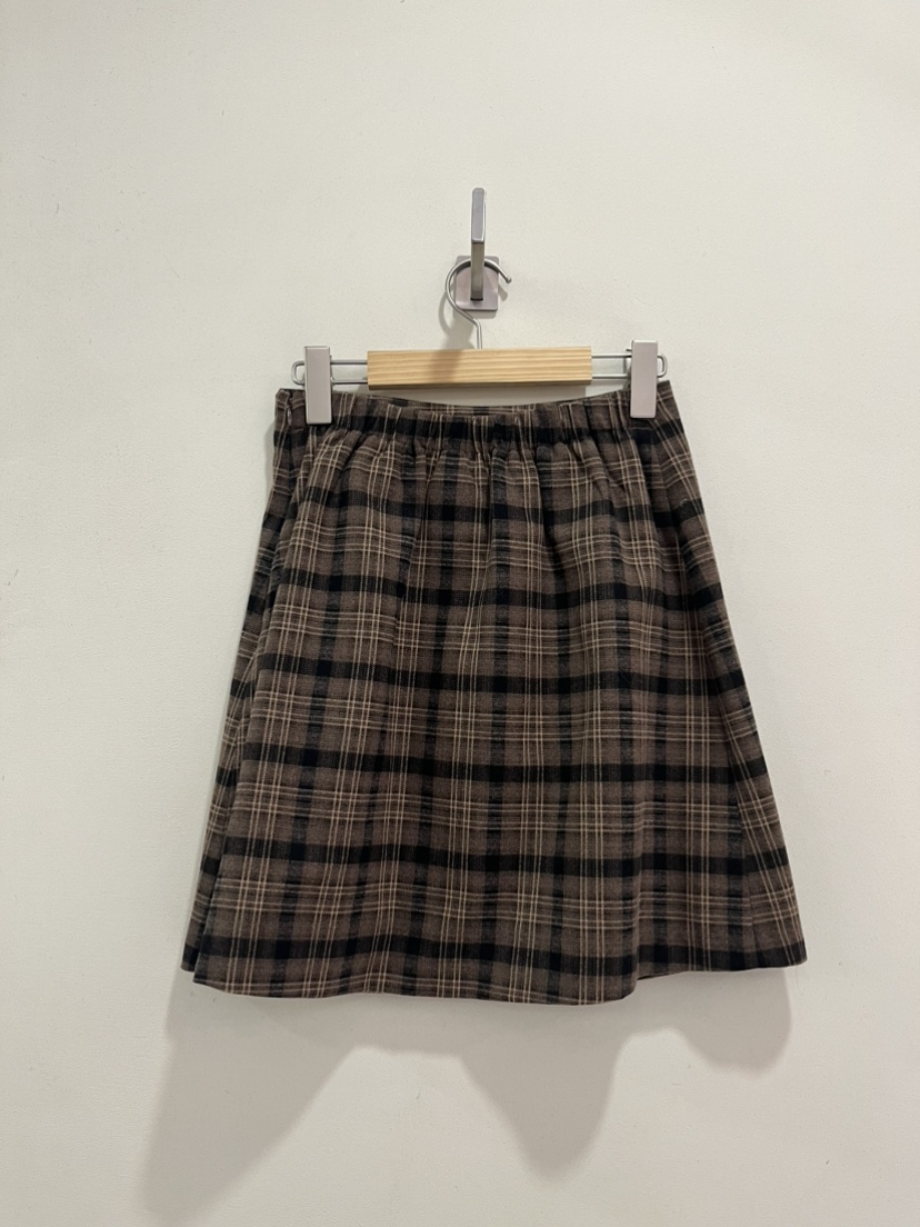 BLEECKER東大門㊣直郵女裝新品人氣25秋冬休閑半身裙中短裙BLEECKER半身裙/中短裙