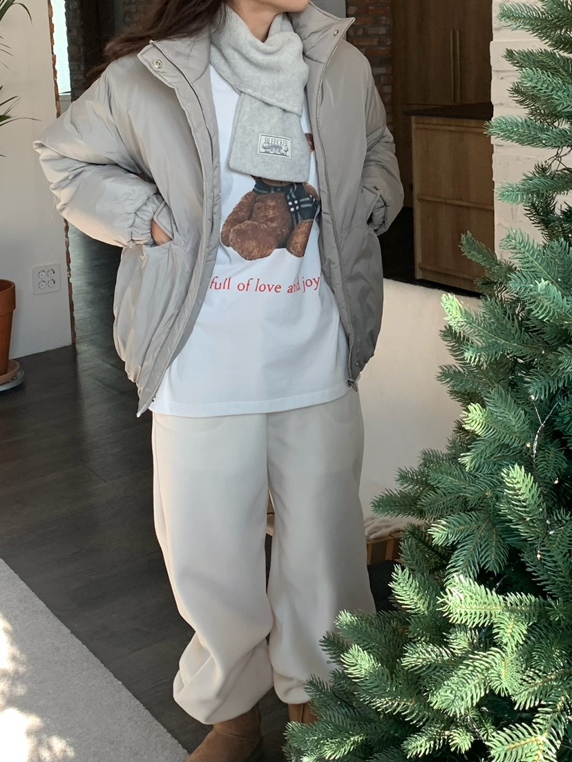 BLEECKER韓國直郵㊣女裝新款職業人氣熱賣推薦短款羽絨服褶皺BLEECKER短款羽絨服