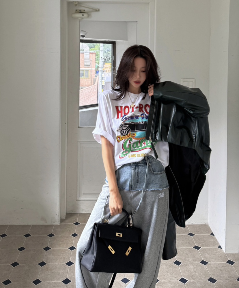 JENNY 1976韓國代購㊣女士新款推薦人氣熱賣休閑職業時尚T恤JENNY 1976T恤